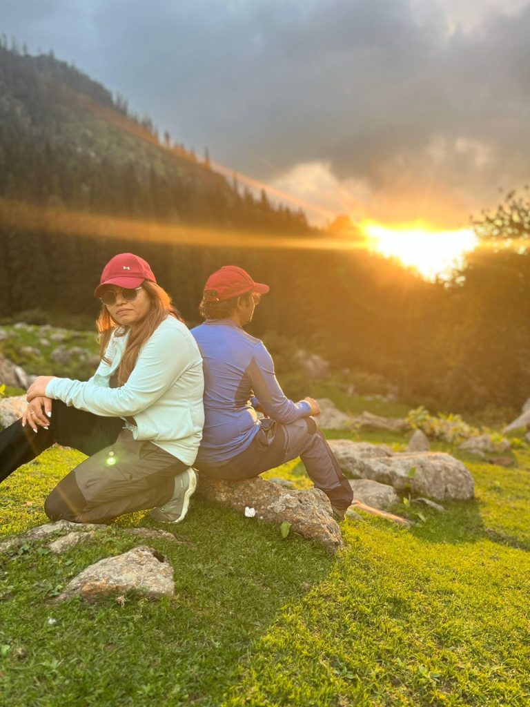 Eveving view in kheerganga