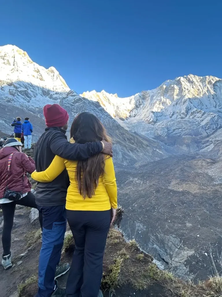 ABC trekking photo