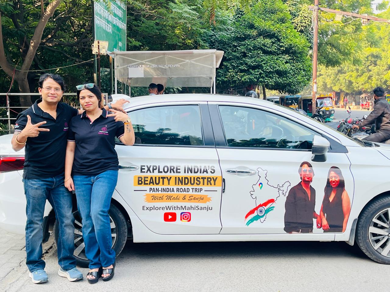 Explore India’s Beauty Industry: Sanju और Mahi शुरू करने जा रहे हैं भारत की ब्यूटी इंडस्ट्री को करीब से जानने का अनोखा Pan-India Tour
